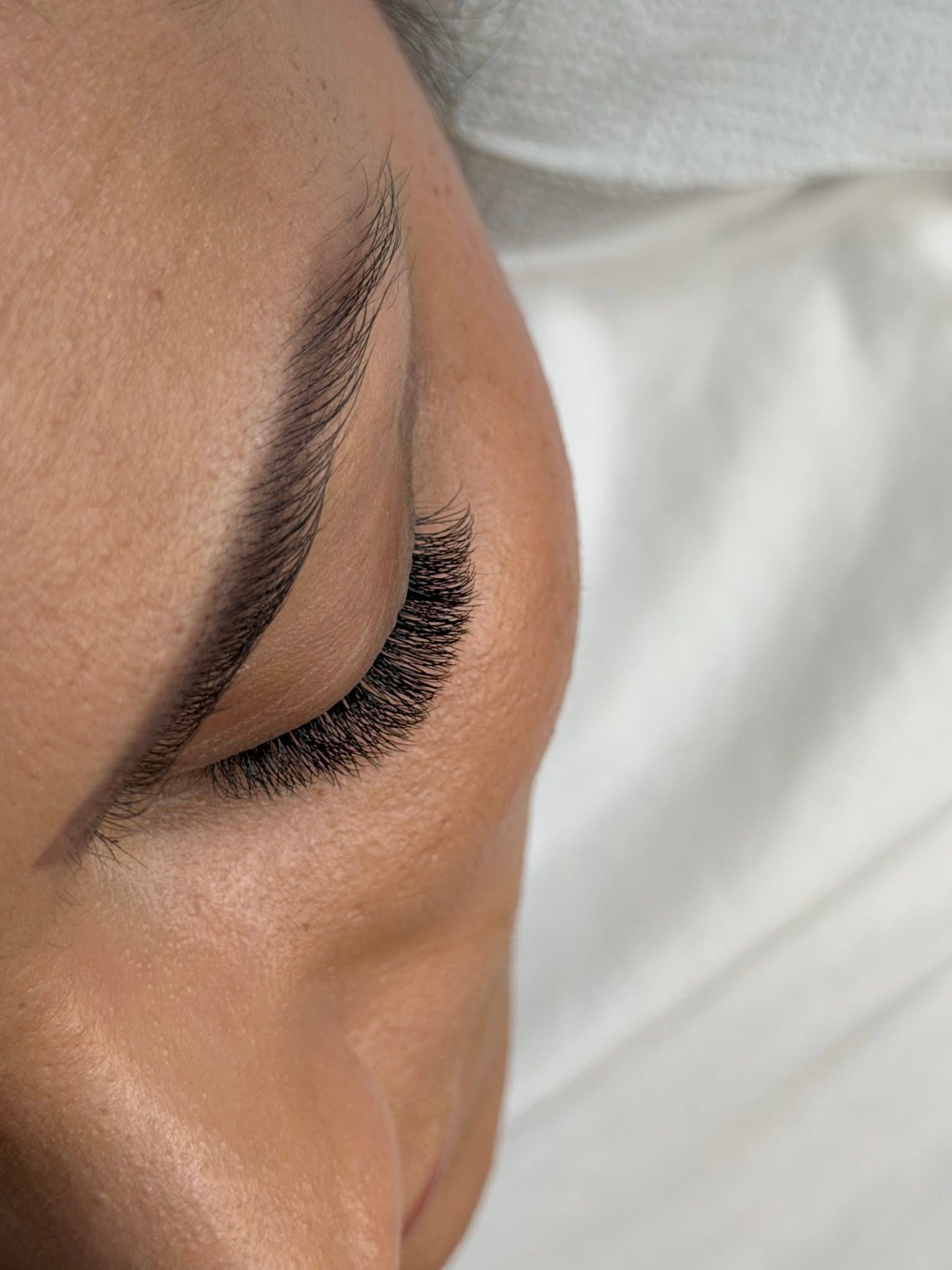 Natural lash look